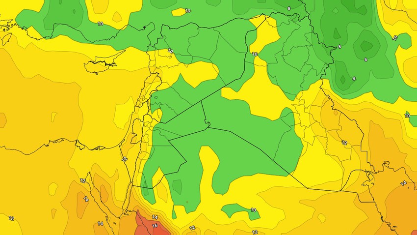 العراق | درجات الحرارة الى ارتفاع وطقس خريفي مُناسب لكافة الأنشطة نهاية الأسبوع