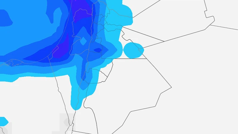 Weather In Gaza Low pressure brings heavy rain to Gaza, worsening difficult conditions ...