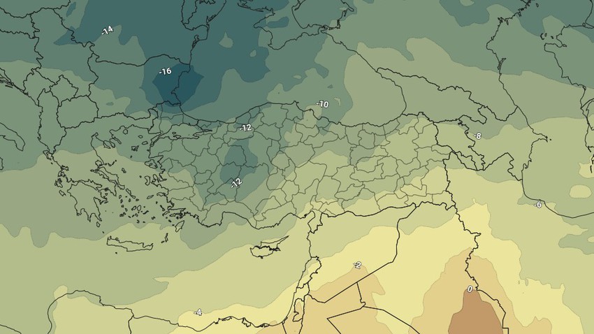 أمطار رعدية غزيرة وارتفاع فرص السيول في دول البلقان وتركيا بما فيها اسطنبول.التفاصيل  