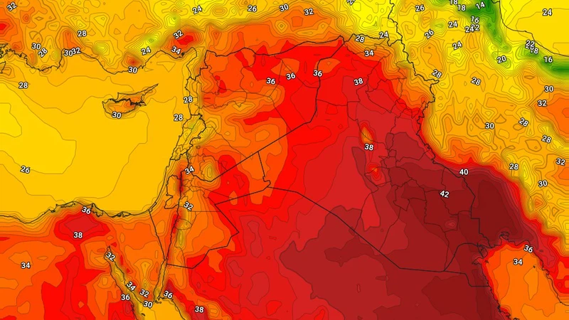 الأردن: أولى الكتل الهوائية الحارة في أيلول هل تؤثر على المملكة نهاية الأسبوع؟ | عرب تايم الأردن: أولى الكتل الهوائية الحارة في أيلول هل تؤثر على المملكة نهاية الأسبوع؟ | عرب تايم