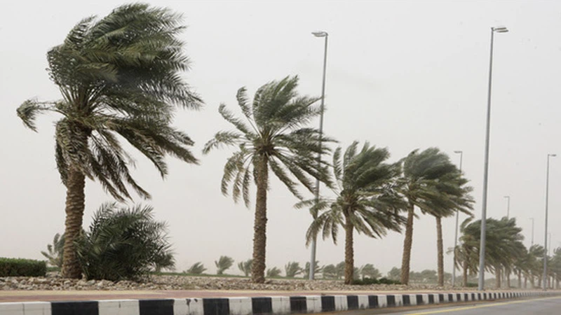 رياح قوية رياح قطر