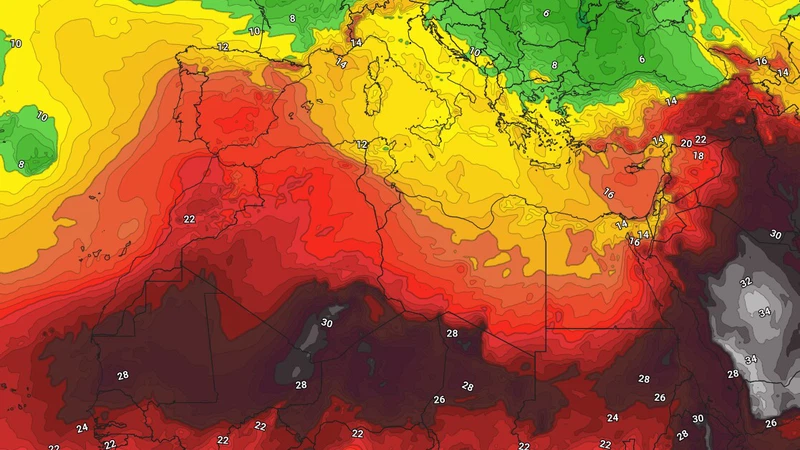 مصر: تنبيه من الفوارق الحرارية الحادة يوم الاثنين بالتزامن مع تحرك المنخفض الخماسيني نحو الشرق | عرب تايم مصر: تنبيه من الفوارق الحرارية الحادة يوم الاثنين بالتزامن مع تحرك المنخفض الخماسيني نحو الشرق | عرب تايم