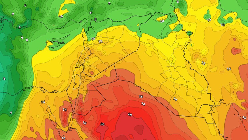 Jordanie | Forte hausse des températures pour dépasser les 20 degrés Celsius dans les grandes villes mercredi