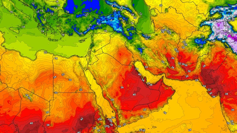 فوارق حرارية حادة.. أجواء ربيعية في بلاد الشام مقابل درجات حرارة أربعينية في الجزيرة العربية | عرب تايم فوارق حرارية حادة.. أجواء ربيعية في بلاد الشام مقابل درجات حرارة أربعينية في الجزيرة العربية | عرب تايم