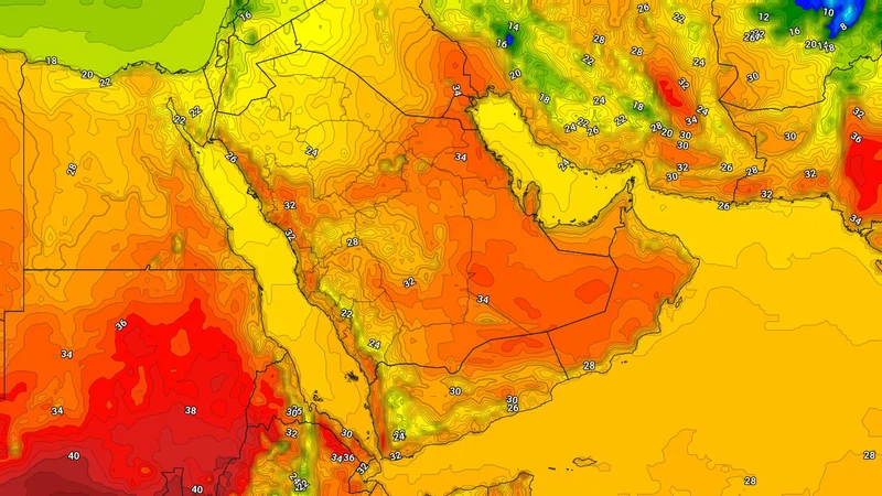 Kuwait | Temperatures touch the mid-thirties in many areas in the ...