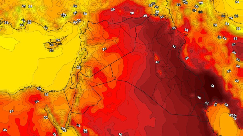 Iraq | The heat intensified over the weekend