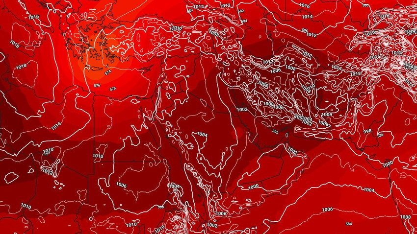 الخليج العربي | تباين على درجات الحرارة الأيام القادمة وليالي باردة نسبياً في أجزاء من السعودية مع استمرار نشاط السُحب الرعدية في هذه المناطق