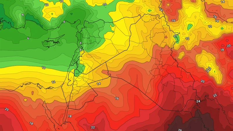 المملكة تتأثر بكتلة هوائية لطيفة خلال ماتبقى من الأسبوع وأجواء ربيعية خلال النهار و باردة ليلاً | عرب تايم المملكة تتأثر بكتلة هوائية لطيفة خلال ماتبقى من الأسبوع وأجواء ربيعية خلال النهار و باردة ليلاً | عرب تايم