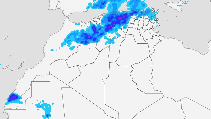 المغرب العربي: اضطراب جوي شديد يجلب الأمطار الغزيرة والعواصف البَرَدية لعدة مناطق بهذا الموعد | عرب تايم المغرب العربي: اضطراب جوي شديد يجلب الأمطار الغزيرة والعواصف البَرَدية لعدة مناطق بهذا الموعد | عرب تايم