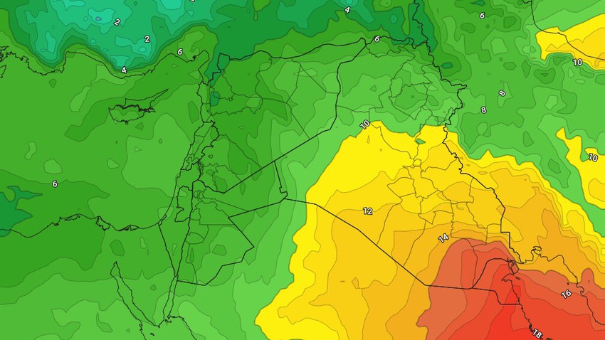 Jordan | The Kingdom is entering a state of atmospheric instability, starting from Friday, and for several days, and advice to be aware of the possibility of sudden floods