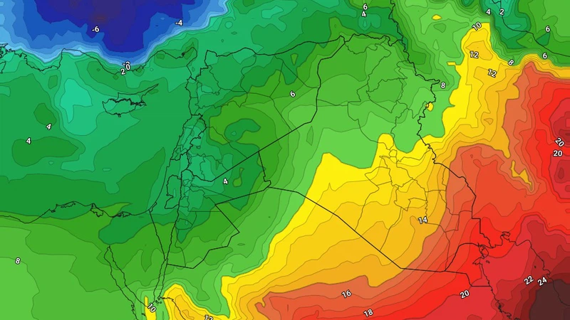 العراق: تقلبات جوية وحرارية حادة مقبلة على البلاد وتنبيه من موجات غبارية كثيفة قد تصل لحد عواصف رملية (التفاصيل) | عرب تايم العراق: تقلبات جوية وحرارية حادة مقبلة على البلاد وتنبيه من موجات غبارية كثيفة قد تصل لحد عواصف رملية (التفاصيل) | عرب تايم