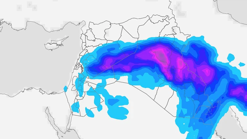حالة قوية من عدم الاستقرار الجوي تؤثر على العراق ترفق بسحب رعدية قوية تستدعي الانتباه من السيول والفيضانات | عرب تايم حالة قوية من عدم الاستقرار الجوي تؤثر على العراق ترفق بسحب رعدية قوية تستدعي الانتباه من السيول والفيضانات | عرب تايم