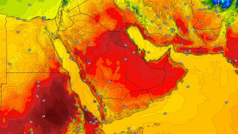 درجات الحرارة على اعتاب الـ40 مئوية في الرياض نهاية الاسبوع وطقس حار في مُعظم المناطق | عرب تايم درجات الحرارة على اعتاب الـ40 مئوية في الرياض نهاية الاسبوع وطقس حار في مُعظم المناطق | عرب تايم