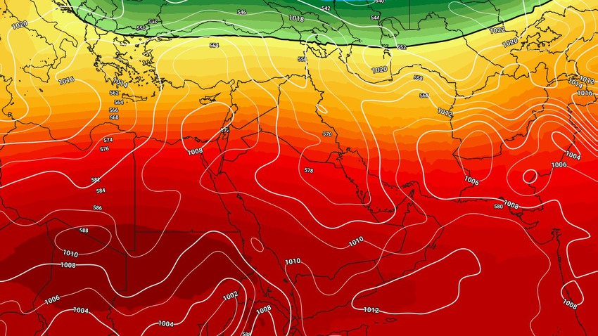 The Arab World Weekly | Unstable weather conditions in the western Mediterranean and early five-point depressions in the eastern Mediterranean