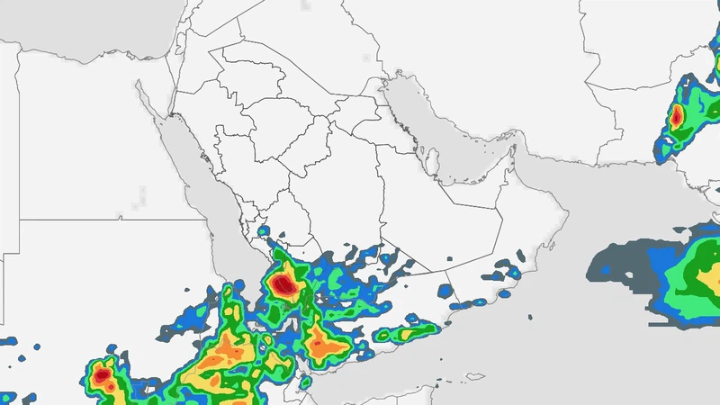 موجة مدارية رطبة تؤثر على مناطق عدة في السعودية اعتبارًا من الاثنين | عرب تايم موجة مدارية رطبة تؤثر على مناطق عدة في السعودية اعتبارًا من الاثنين | عرب تايم