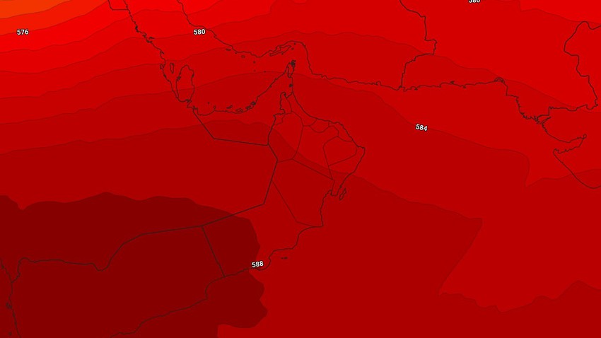 الإمارات - المركز الوطني | انخفاض آخر على درجات الحرارة الثلاثاء وعودتها للارتفاع إعتباراً من الأربعاء 