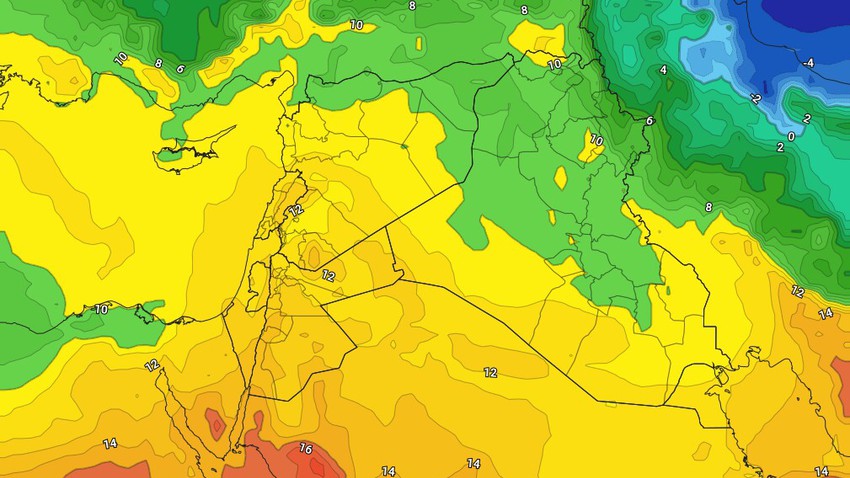 Iraq Weekly Bulletin | An atmospheric depression in the upper layers of the atmosphere may cause the emergence of a state of atmospheric instability in some areas and the autumn weather continues