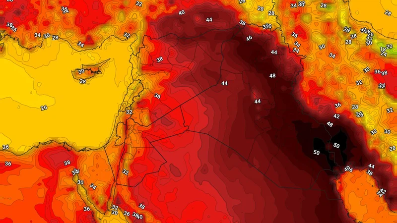 هل تمتد تأثيرات الموجة الحارة في شمال الجزيرة العربية إلى الأردن؟ | عرب تايم هل تمتد تأثيرات الموجة الحارة في شمال الجزيرة العربية إلى الأردن؟ | عرب تايم