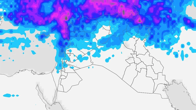 بلاد الشام: أمطار رعدية تتركز على سوريا ولبنان منتصف الأسبوع وموجات غبارية كثيفة في المناطق الصحراوية | عرب تايم بلاد الشام: أمطار رعدية تتركز على سوريا ولبنان منتصف الأسبوع وموجات غبارية كثيفة في المناطق الصحراوية | عرب تايم