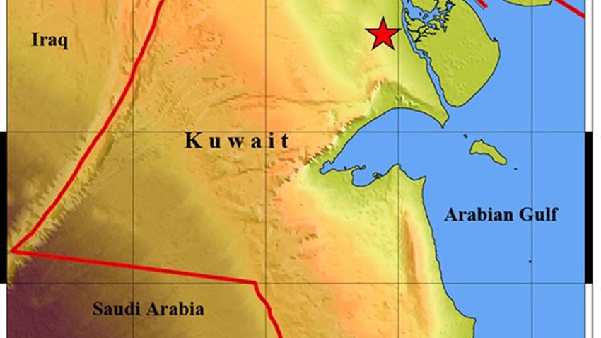Kuwait | An earthquake was recorded southeast of Abdali this afternoon