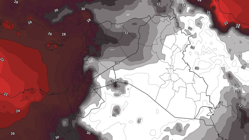 الأردن | مكوث الهواء الحار بالقرب من المملكة يُنذر بالمزيد من الأجواء الحارة خلال الأسبوع الأول من شهر آب   