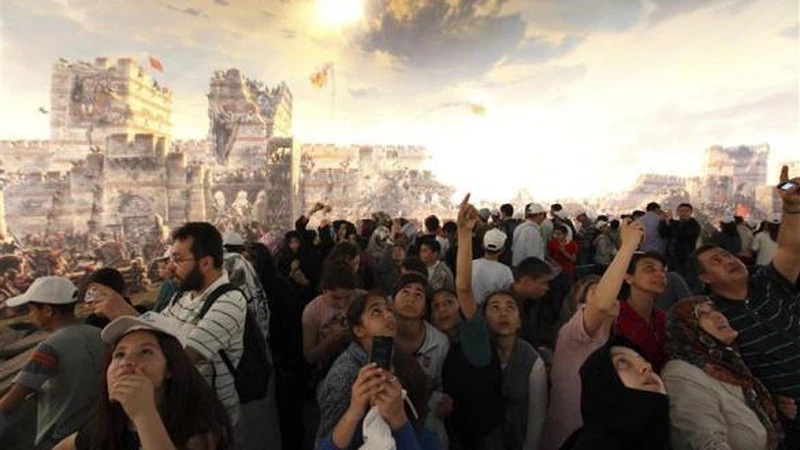 متحف بانوراما 1453 Panorama Museum à Istanbul .. vous emmène à l'intérieur de la bataille de Constantinople