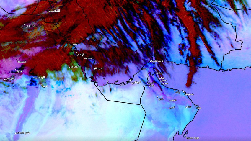 الكويت - تحديث الساعة 11:00 صباحاً | استمرار تدفق الرياح المُحملة بالغُبار وهذا موعد تراجعها    
