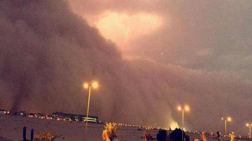 sous surveillance | Une épaisse vague de poussière partira de Badia Al-Sham vers l&#39;Irak au début de la semaine prochaine