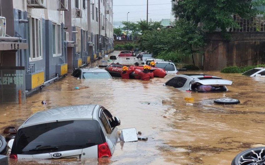 Death toll rises in South Korean floods after unprecedented torrential rains