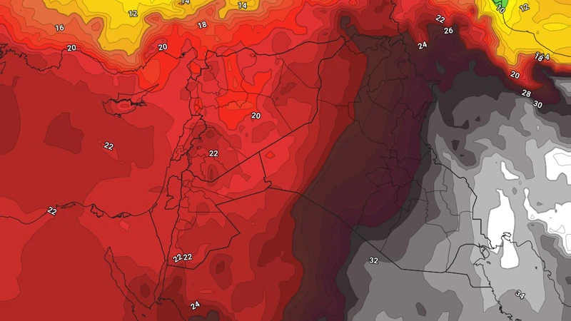 مؤشرات على انتهاء حزيران بدون موجات حارة في الأردن | عرب تايم مؤشرات على انتهاء حزيران بدون موجات حارة في الأردن | عرب تايم