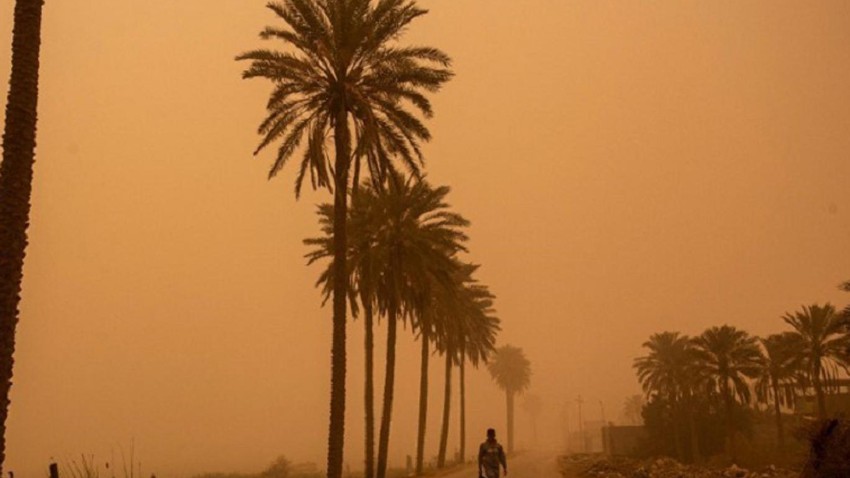 Irak | 10 tempêtes de poussière ont été enregistrées depuis janvier dernier..et `Al-Anwaa` explique les raisons