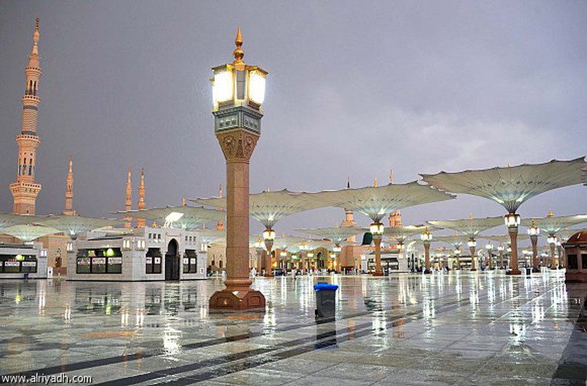 أمطار رعدية متوقعة على المدينة المنورة الليلة وغدا طقس العرب