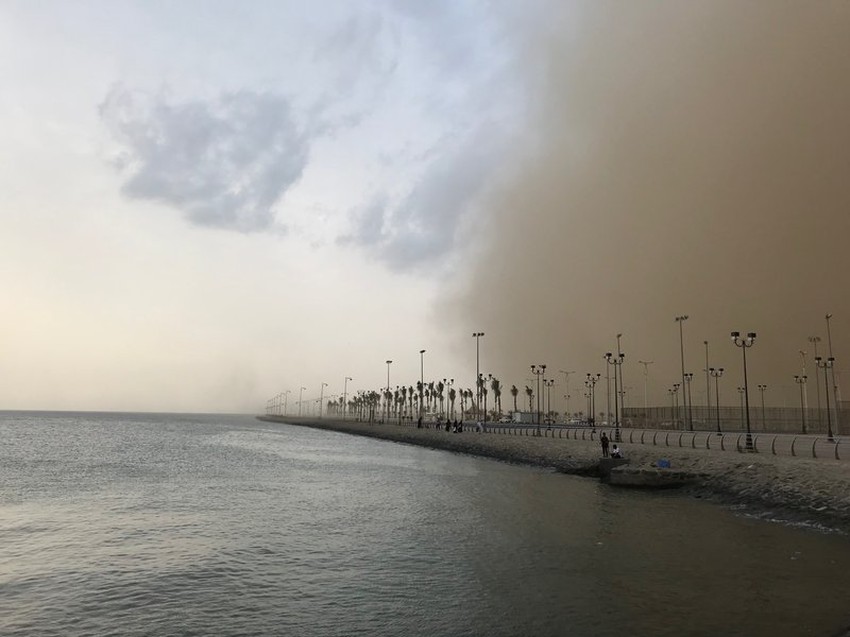 طقس العرب السعودية السعودية رياح مثيرة للغبار على جازان الأحد و الاثنين الطقس