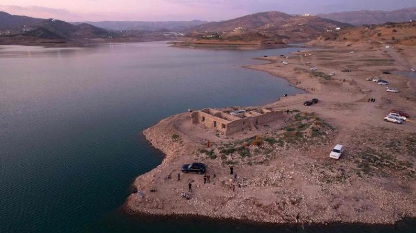 Après la Jordanie, la sécheresse des barrages en Irak révèle un village englouti dans la région du Kurdistan