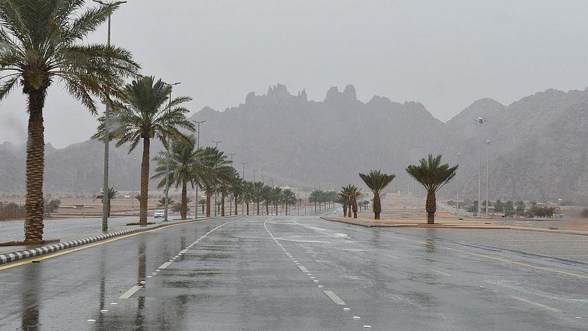 السعودية: المناطق المشمولة بِفُرص الأمطار الرعدية يوم الأربعاء 26-10-2022