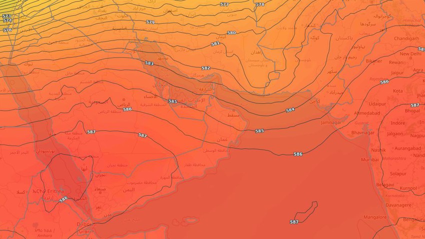 سلطنة عُمان | انخفاض نسبي في درجات الحرارة خلال الأيام القادمة