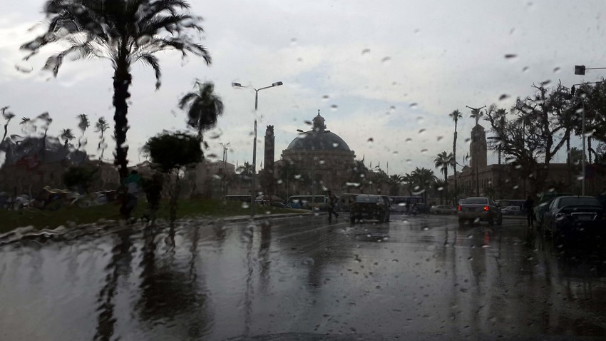 مصر : طقس غائم جزئي أحياناً شمالاً و أمطار مُتفرقة على أجزاء من الساحل الشمالي يوم الأربعاء