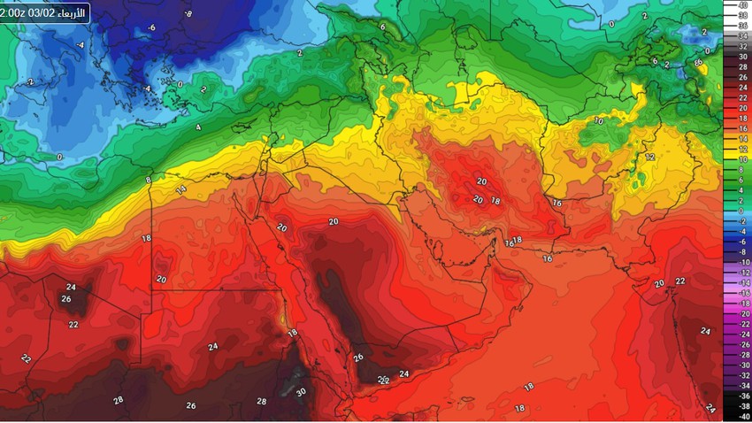 طقس مصر: تيارات هوائية دافئة تندفع نحو البلاد خلال الأيام القليلة القادمة