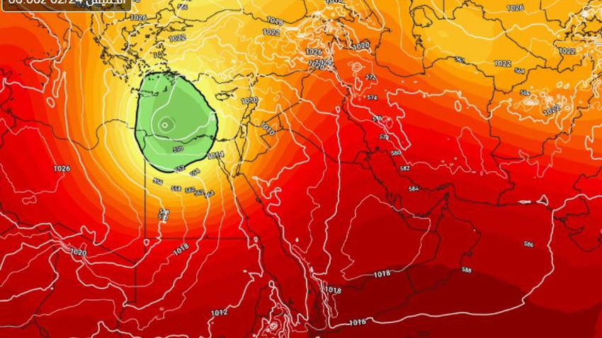 مصر - النشرة الأسبوعية : تراجع الاضطرابات الجوية الأيام القليلة القادمة ومؤشرات على منخفض جوي جديد نهاية الأسبوع