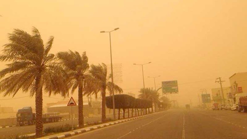 A Khamasini air depression affects 9 Arab countries, coinciding with the Eid Al-Fitr holiday