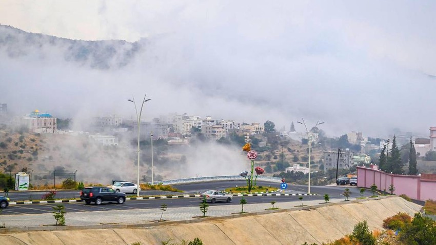 Arabie Saoudite | Une masse d&#39;air automnale se situe au nord du centre du Royaume ce week-end, et du brouillard est attendu à Djeddah