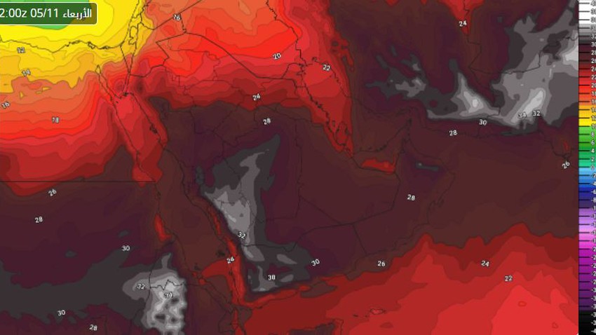 سلطنة عُمان : إرتفاع قليل على درجات الحرارة وإحتمالية تصاعد الأتربة في محافظة ظفار خلال الأيام القليلة القادمة 