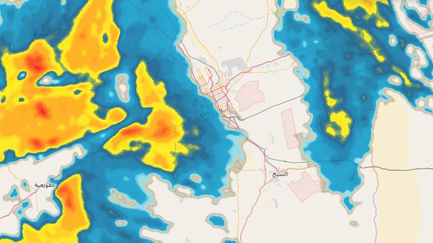 السعودية - تحديث 1:10 صباحاً | أمطار قادمة إلى العاصمة الرياض بإذن الله 