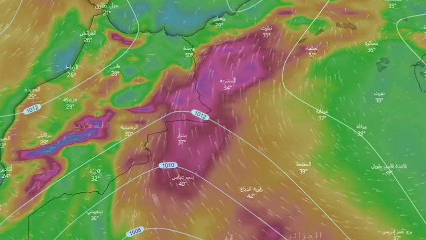 الجزائر | تنبيه من موجة غبار تتشكل الإثنين وتؤثر على مناطق واسعة الثلاثاء
