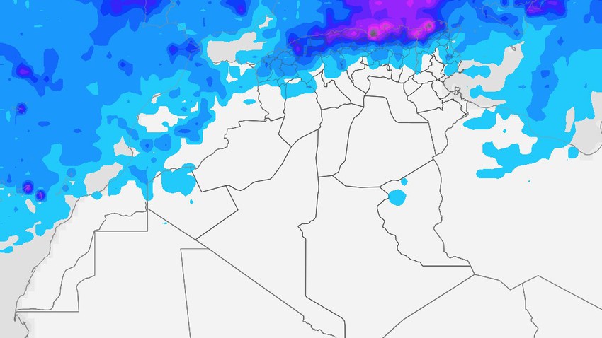 الجزائر : بعد فترة طويلة من الانقطاع المطري .. حالة جوية ماطرة مُرتقبة على البلاد الأسبوع القادم