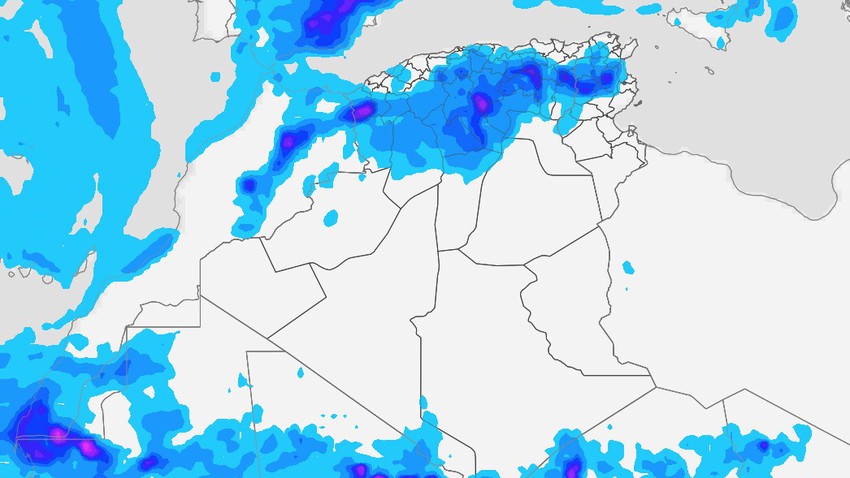 Algérie | Intensification progressive de l&#39;instabilité météorologique et avertissement de pluies torrentielles dans les régions du nord au cours des prochains jours