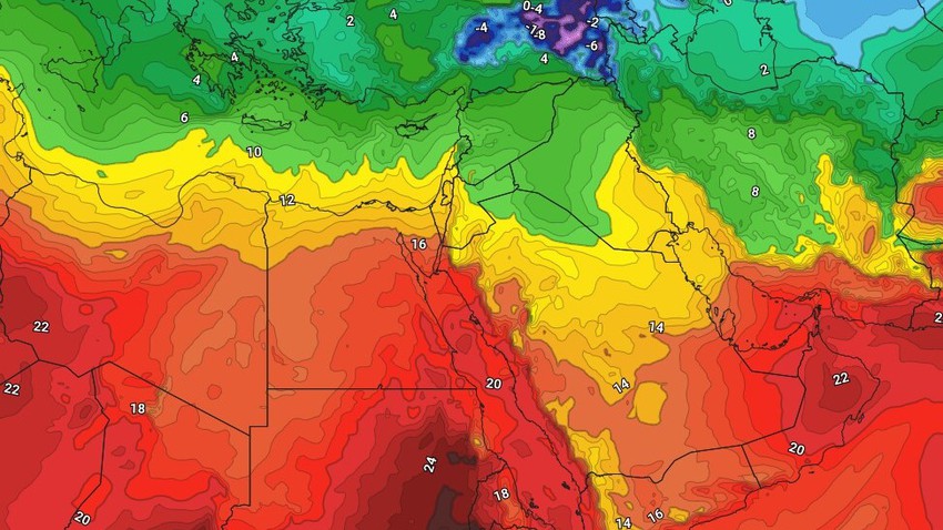 Égypte | Un retour attendu à l&#39;atmosphère printanière.. une remontée progressive des températures, à partir du début de la semaine prochaine