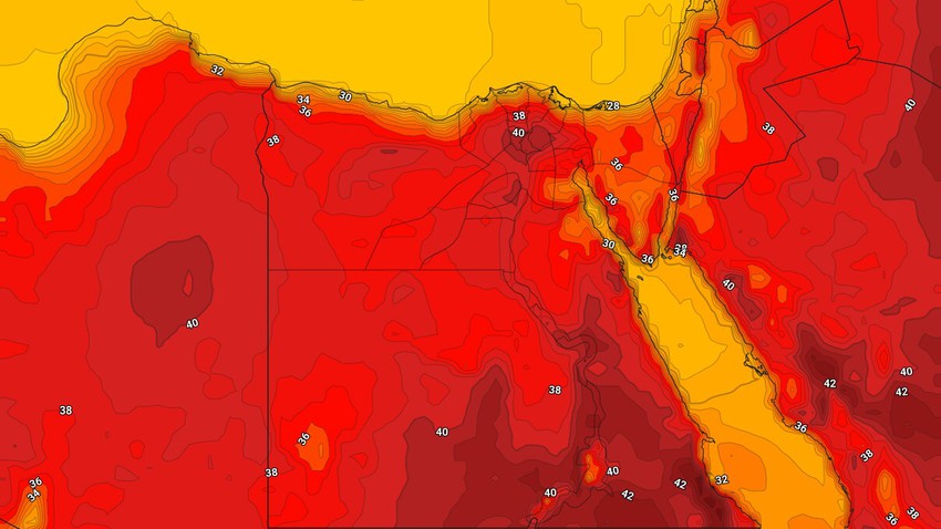 مصر : مؤشرات على أجواء شديدة الحرارة على كافة الأنحاء أول أيام عيد الأضحى المبارك