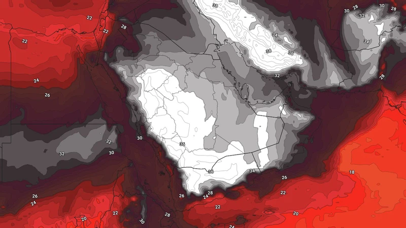 السعودية: نشاط للبوارح في بعض الأيام و حرارة تقترب من الـ 50 مئوية خلال الأسبوع الأول من يوليو السعودية: نشاط للبوارح في بعض الأيام و حرارة تقترب من الـ 50 مئوية خلال الأسبوع الأول من يوليو