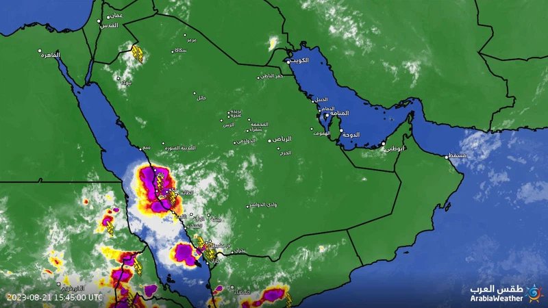 السعودية - تحديث 7:10 مساءً || سحابة ركامية تؤثر على أجزاء عديدة من مكة المكرمة و يرافقها أمطار متفاوتة و رياح هابطة قوية السعودية - تحديث 7:10 مساءً || سحابة ركامية تؤثر على أجزاء عديدة من مكة المكرمة و يرافقها أمطار متفاوتة و رياح هابطة قوية
